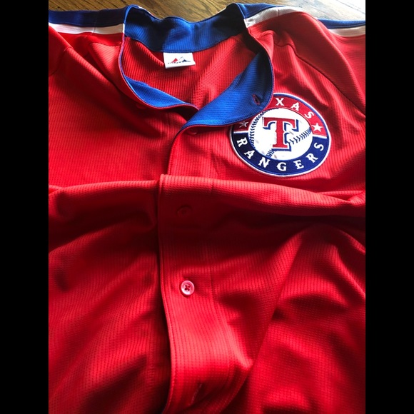 Majestic Other - Men’s Texas Rangers Majestic Top